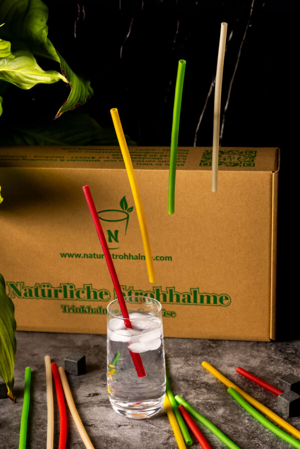 Straws ⌀ 8 x 200 mm, Yellow - Image 6
